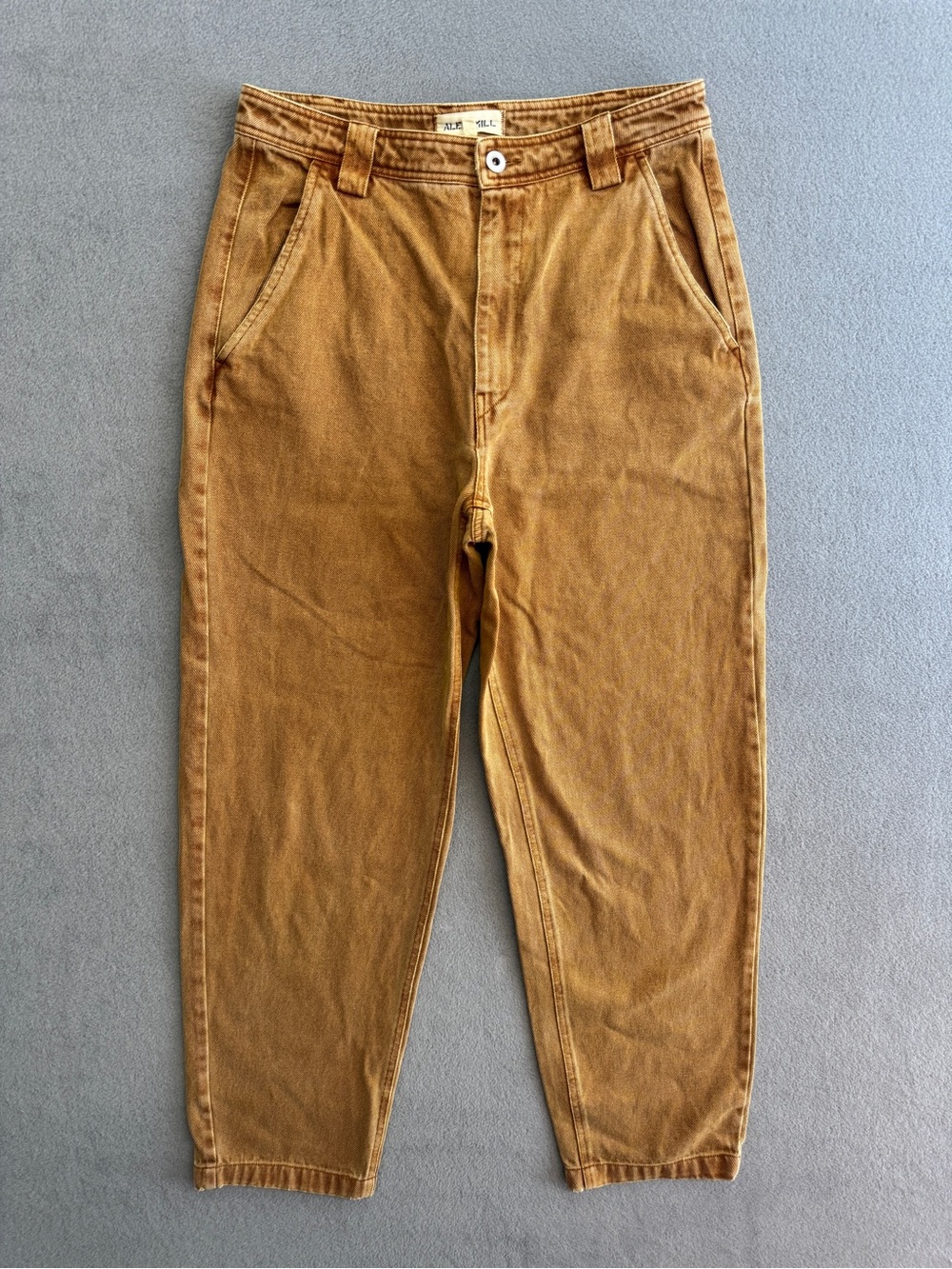 Alex Mill Pants 30 Men's Brown Straight Leg Utility Preppy Casual Cotton TAG 29